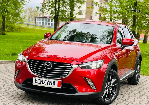 Mazda CX-3 cena 59900 przebieg: 109338, rok produkcji 2015 z Wejherowo małe 704